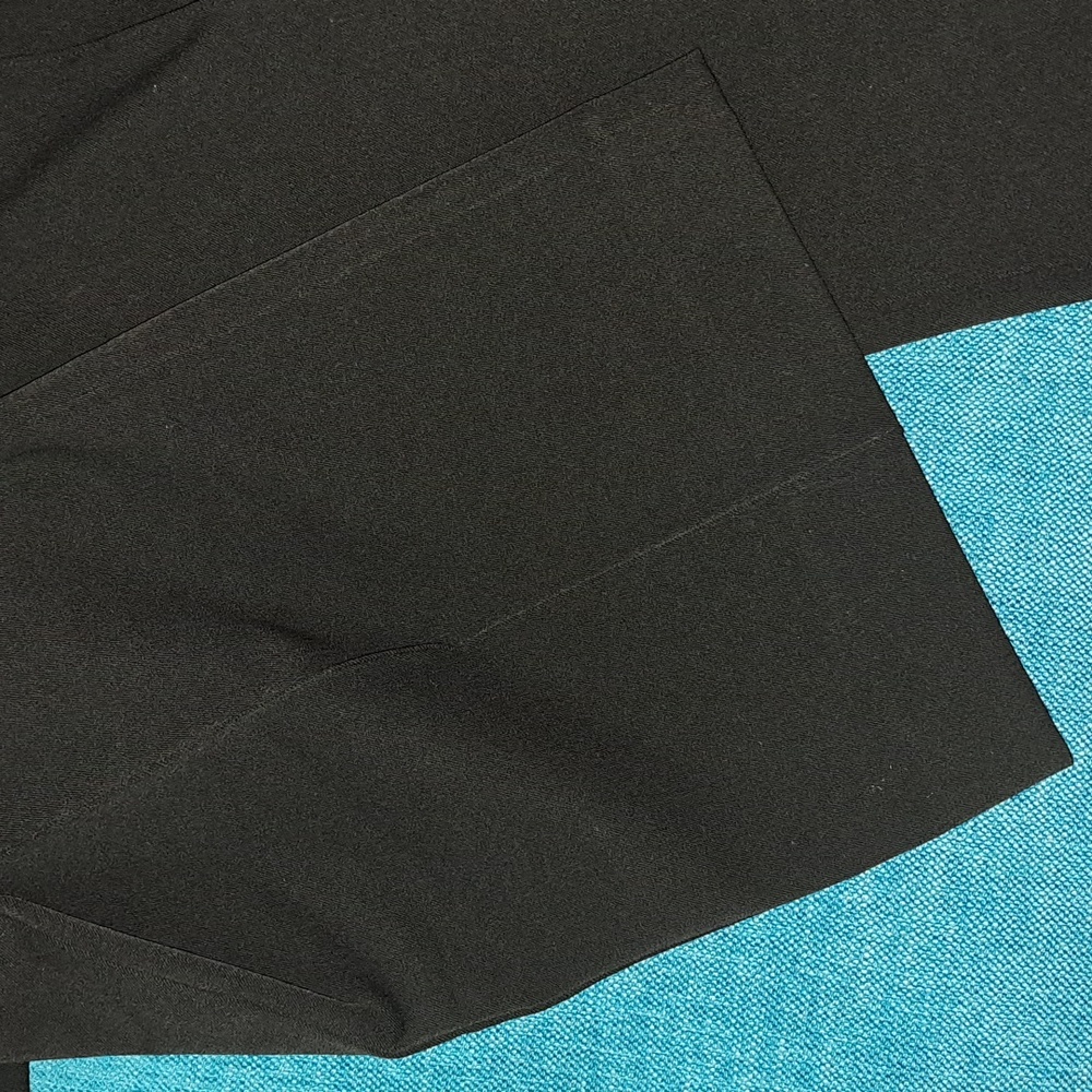 Express Womens Classic Black Dress Pants Size 12 Straight High Rise - Picture 3 of 7
